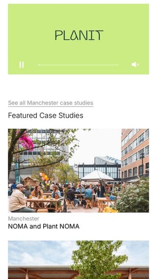 Planit screen shot